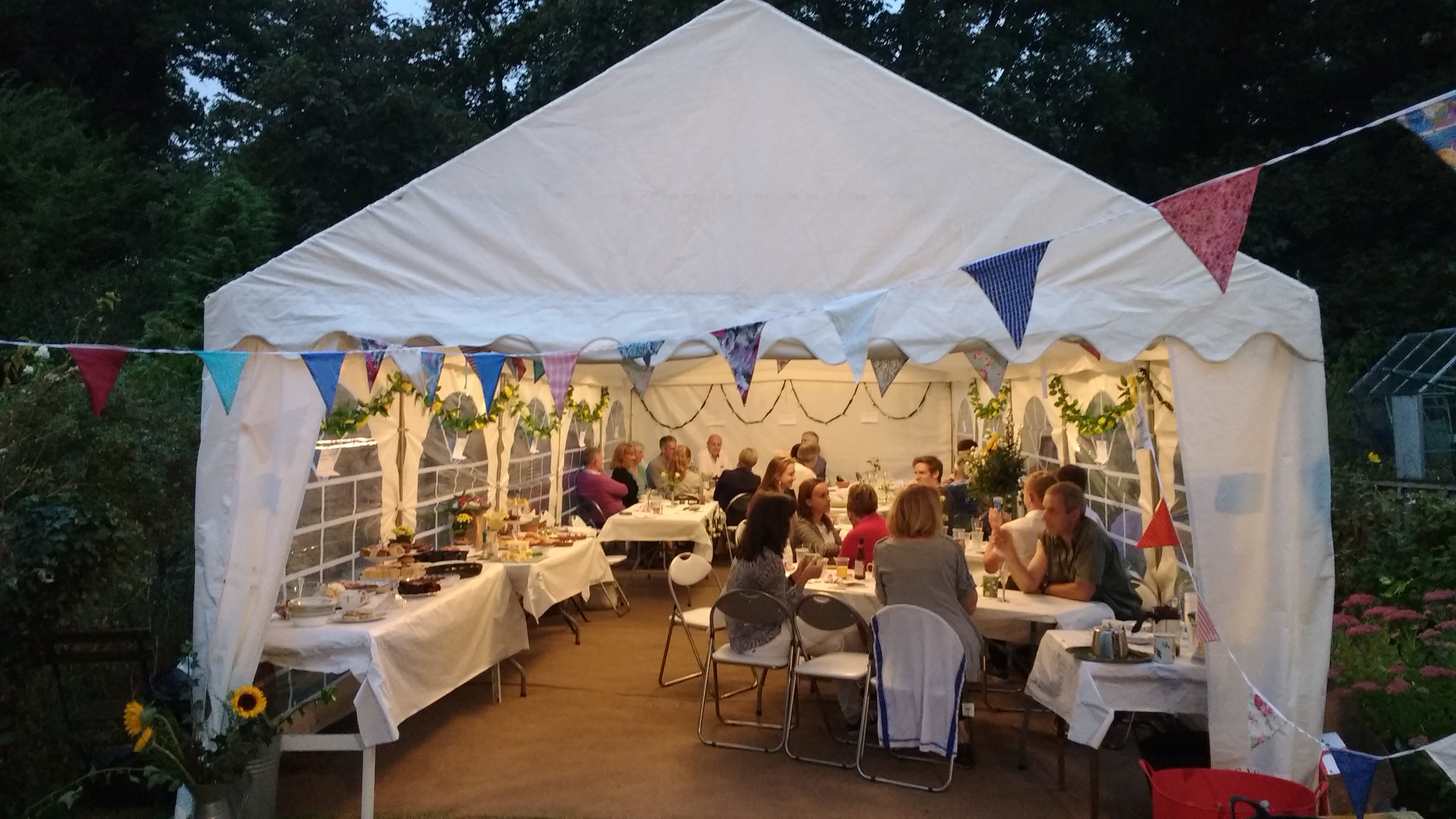 birthday party marquee hire