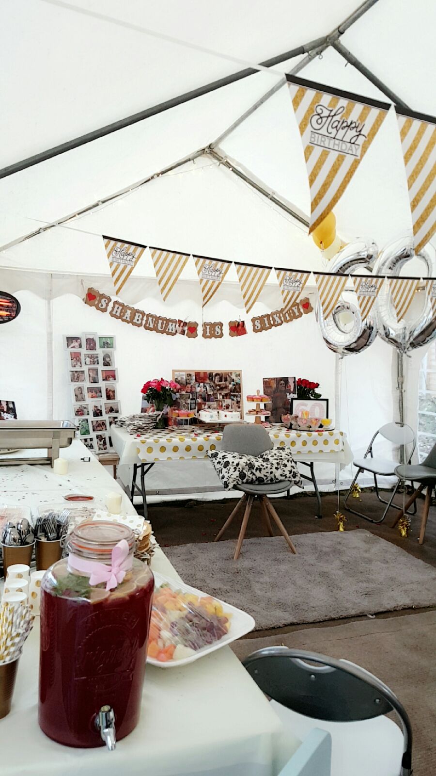 birthday party marquee hire