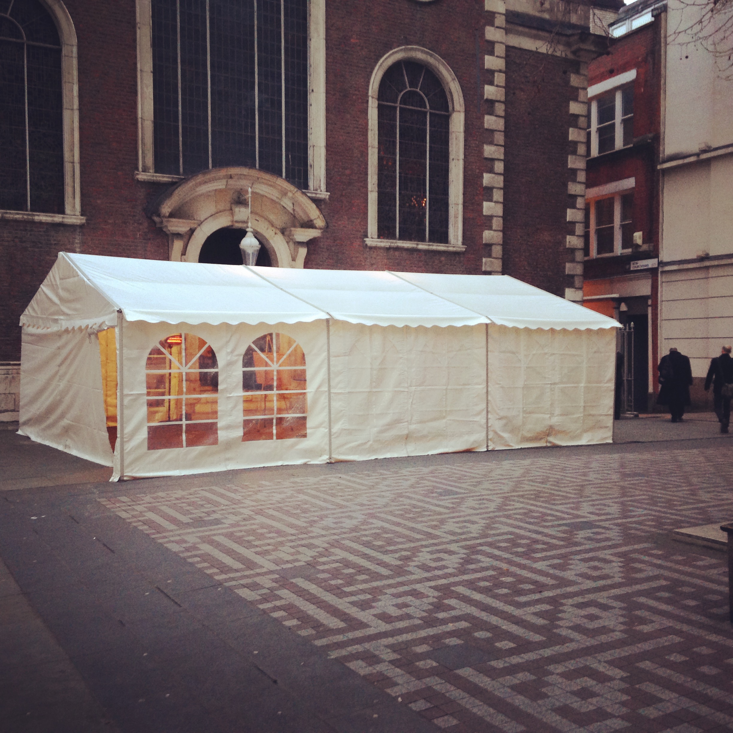 marquee for street parties