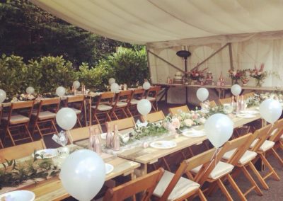 rent folding wooden wedding chair hire Hampshire