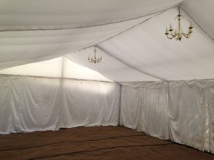 Marquee hire wall linings surrey london