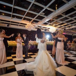 chequered Dance floor Hire London