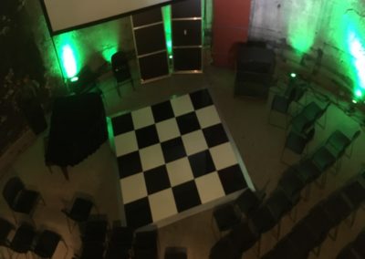 chequered dance floor hire London