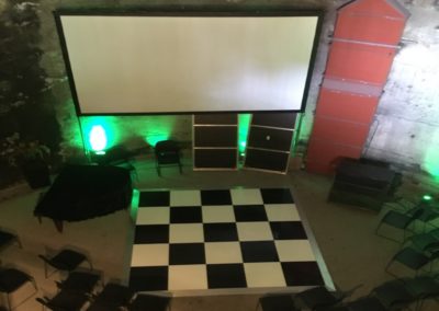 chequered dance floor hire Hampshire