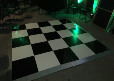 chequered dance floor hire Kent