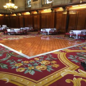 parquet dance floor hire London