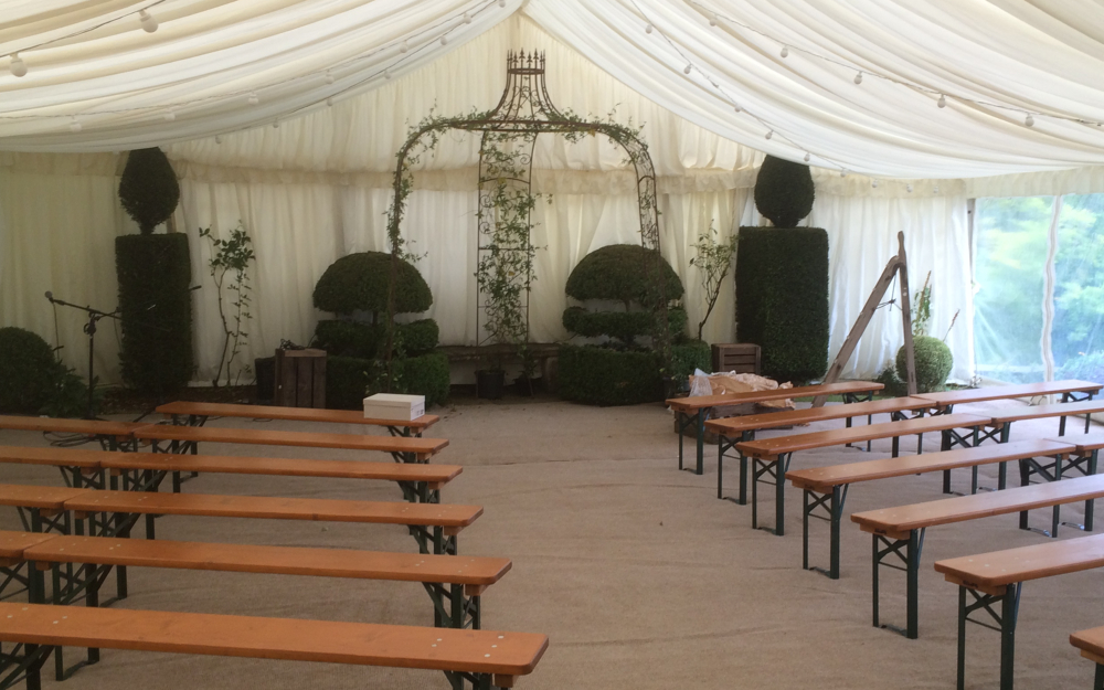 marquee hire for weddings