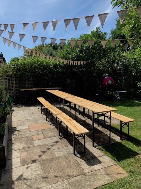 beer table hire Kent