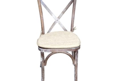 cross back chair hire Hampshire