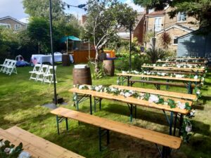 beer table hire london