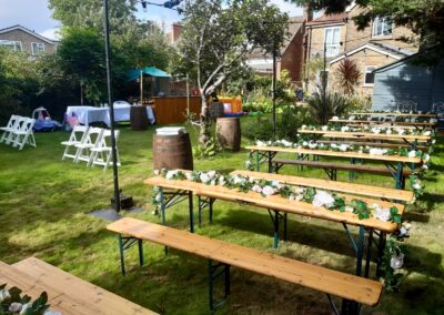beer table hire london