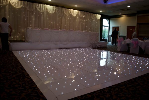white led dance floor hire Hampshire