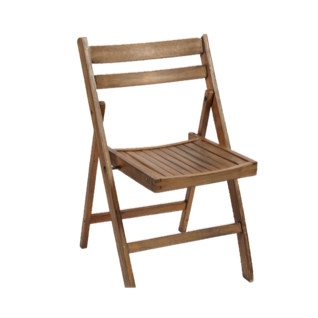 wooden folding chair wedding sussex